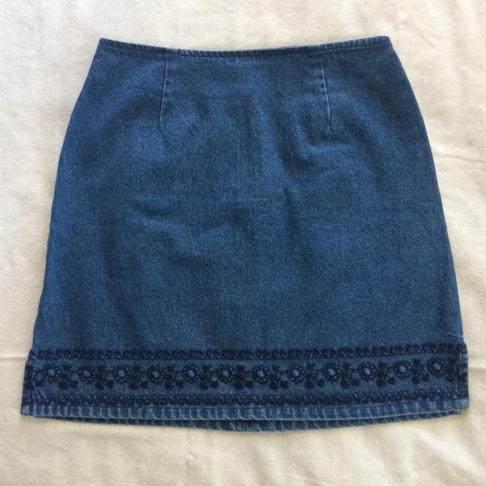 Vintage Denim Skirt